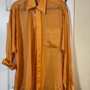 Gitman Brothers 100% imported linen button down